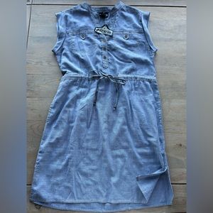 NWT.  Large denim style dress.